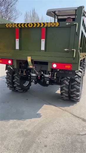 Rural 4WD Agricultural Vehicle | Powerful 4WD Tractor & Transport Machine #earthopstv #automobile