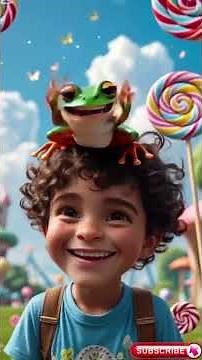 "Jelly Frog's Funny Jump | Kids Cartoon Shorts | Frog Jumping Challenge!"#cartoon #moralstory #kids