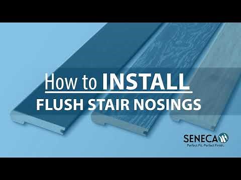 How to Install Flush Stair Nosings by Seneca Millwork