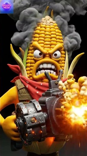 Popcorn Warfare: Angry Corn Fights Back | Ghostly Media