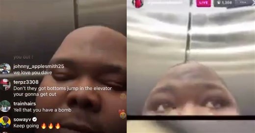 Dave Blunts Goes Live While 'Trapped' in Elevator: 'Somebody Call Ye'