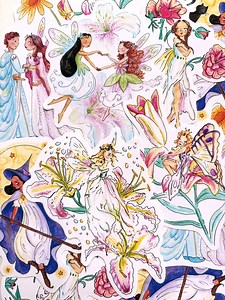 Whimsical Fairy Stickers – Magical Cottagecore Decals, Fairycore Witch Sticker Set, for Journals, Laptops, Decor & More - Etsy