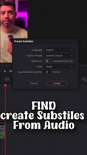 How to Add Subtitles in DaVinci Resolve? 🎥✨ #videoeditingtips #davinciresolvetutorial