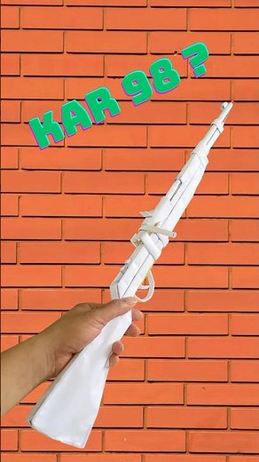INTRODUCING KAR 98 PAPER GUN