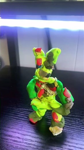 Five nights at Freddy’s spring trap custom made out of clay ￼￼