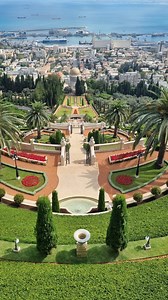 Bahai Gardens Haifa Israel ❤️ #nischalnature #haifa #bahaigardens | Nischal Nature