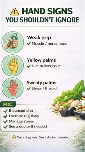 Hand Signs You Should NEVER Ignore ⚠️ (Early Health Warnings)