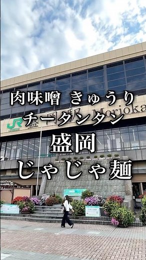 【盛岡】じゃじゃ麺 #白龍 #チータンタン #盛岡三大麺