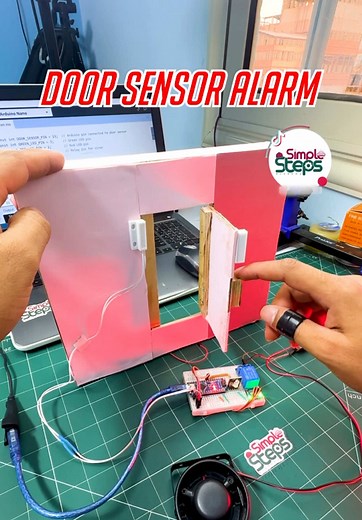 DooR Sensor Alarm with Arduino Nano for Smart Homes