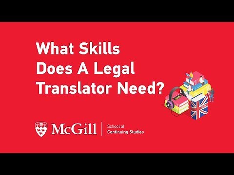 What Skills Does A Legal Translator Need?