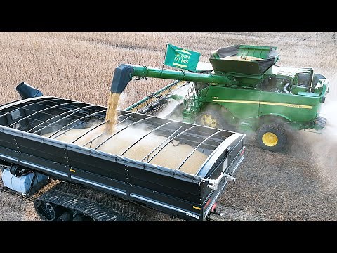 The Start Of Soybean Harvest Is Off To A Great Start!! Ep. 8