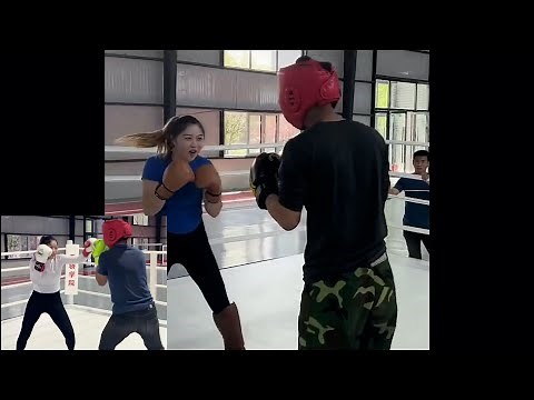 Two Guys Challenge Boxing Girl For Her Hand In Marriage