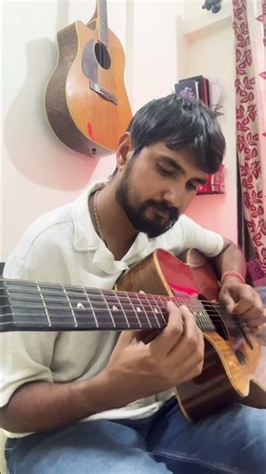 Acoustic Guitar || Harmonics || Practice || Abhishek Tiwari #acoustic #guitar #acousticguitar #reels