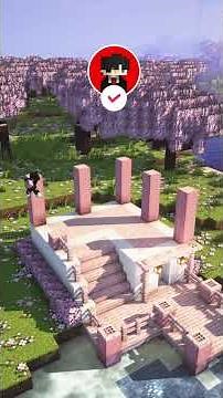 Minecraft Easy Cherry House 🌸 #minecraft