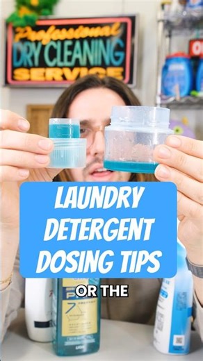 Laundry Detergent Dosing Tips