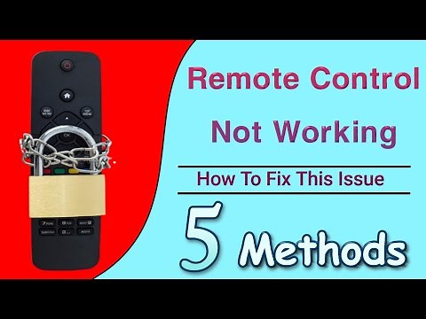 Fix Remote Control | Remote Control Not Working | 5 Best Ways Solve Remote Control Locked Problem