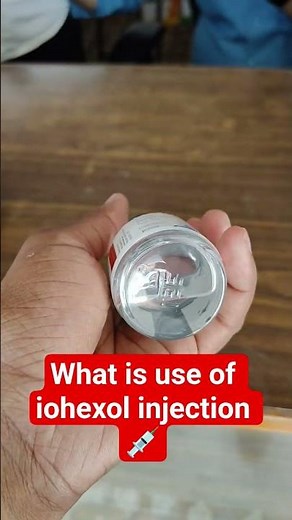 iohexol injection medicine 💉 ka use #youtubeshorts #ytshorts #yt #ytviral #ytshortsvideo