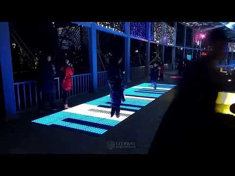 Interactive LED Floor: Dynamic Musical Experience for Commercial Space