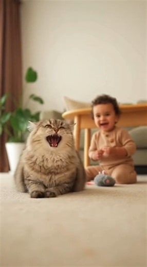 The Funniest Cat vs Baby Moment You’ll See Today! 😂🐱 | FurReal