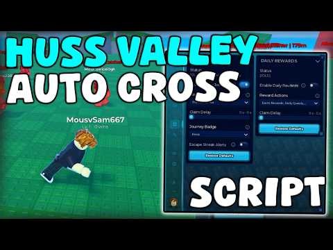 [⚽NEW] Roblox Huss Valley Script Auto Cross, Auto Win, Auto Farm Pastebin 2026