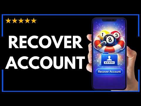 ✅ How to Recover 8 Ball Pool Account in 2026 – Full Updated Guide 🚀