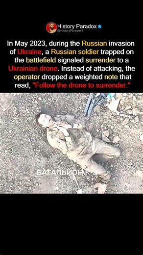 When a Ukrainian Drone Operator Chose Mercy Over Attack #history #facts #war #us