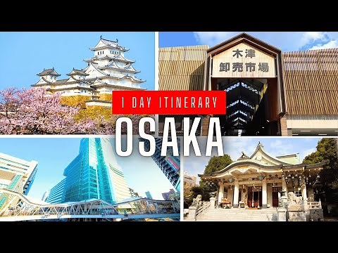 Osaka 1 Day Itinerary (13 Iconic Spots in 24 Hours)