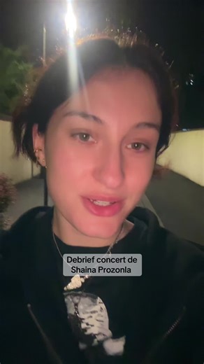 J’ai adoré @Shaïna Pronzola devenons copines #concert #paris #smallartist #moliereloperaurbain #shaina
