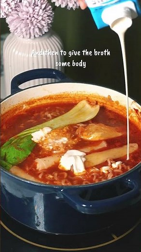 TTEOKBOKKI RAMEN #shortvideo