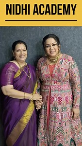 2.8K reactions · 86 shares | Thank u so much achumma for this lovely introduction for NIDHI ACADAMY | Nirmala Narasimhan | Facebook