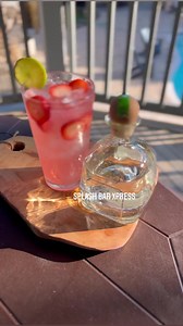 Patron - Pink Flamingo 🦩 2 oz Tequila , 2 1/2 oz pink lemonade margarita, 4 oz strawberry lemonade #cocktails #drinks #recipes #foodie #bartender #reels #facebookreels | Splashbarxpress