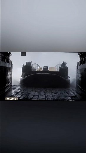 US Navy LCAC during operations aboard USS San Antonio (LPD 17)