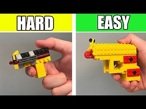How to Make 2 Different Lego Pistols Gun