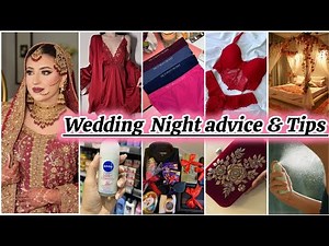 Wedding Night Tips and advice for bridal |prepare yourself for wedding night 🌃✨