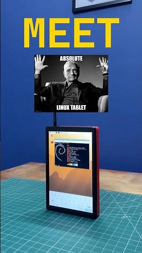 I Built a DIY Linux Tablet (Raspberry Pi CM5)