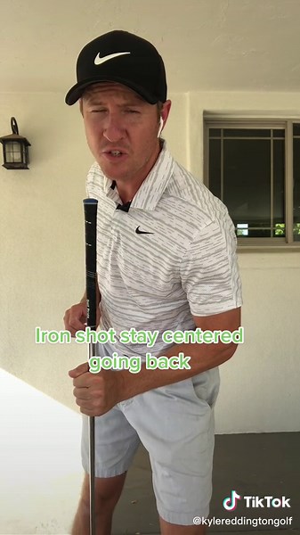 Mastering Iron Shots: Keep Chest Over Belt Buckle