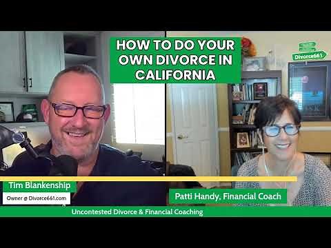 How To Do Your Own Divorce In California : Do It Yourself Divorce California : Uncontested Divorce