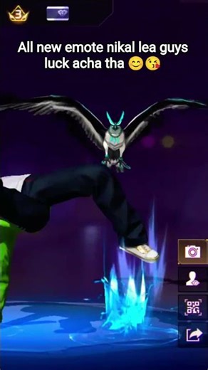 all new emote nikal lea guys luck acha tha #freefire #shorts #creator