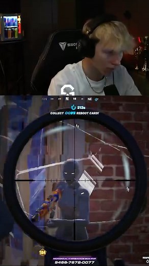 MrSavage on Instagram: "CRAZY HEADSHOT SNIPE TO SURVIVE 1v2 IN FNCS GRAND FINALS"