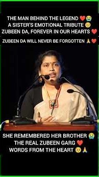 TITLE:Dr. Palme Borthakur’s Emotional Tribute to Zubeen Garg ❤️😭 | The Man Behind the Legend#shorts