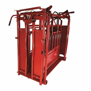 [Hot Item] Side Exit Cattle Squeeze Chute with Aluminum Sliding Tailgate