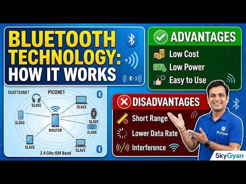 What is Bluetooth Technology? | Diploma | Polytechnic | SkyGyan