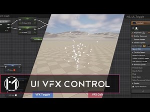 Unreal Engine 5 | Controlling Niagara System with UI Widgets