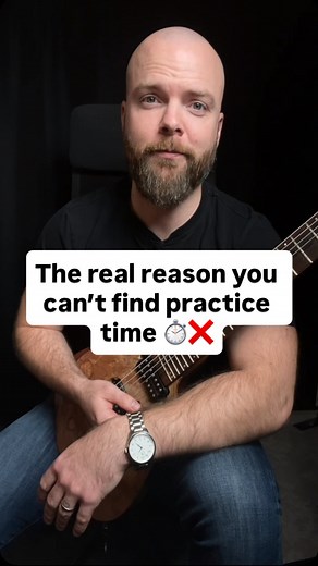 “Too busy to practice?” No, you’re just not auditing your time. The average person spends 5–6 hours a day on their phone. That’s three months of your year. GONE. Imagine what your playing would look like if you used even one of those hours on your guitar instead of scrolling. If you’re serious about improving, start tracking where your time actually goes. You’ll find practice windows you never thought existed. #GuitarCoach #GuitarPractice #MetalGuitarist #GuitaristLife #ShredGuitar #GuitarMotiva