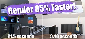 How I Reduced EEVEE Render Times By 85%