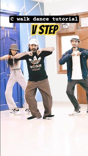 C walk Dance | Hip Hop | V Step Tutorial #dance
