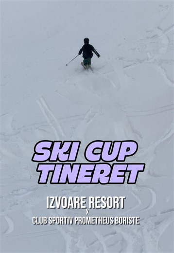 Ai ce-ți trebuie să urci pe podium? ⛷️🏆 Intră în cursa SKI CUP TINERET și demonstrează ce poți! Înscriere Gratuită 🔗 https://forms.gle/czbUDrzEiJxJFeLX6 SKI CUP TINERET (15-16 ani/ 17-18 ani) 📆10 Ianuarie 2026 START ora 12:00 📍Izvoare Resort, Maramureș 🏆 Premii în RON! Sume nete (Feminin/ Masculin, clasament separat) Categoria 15–16 ani: Locul I: 600 lei Locul II: 300 lei Locul III: 100 lei Categoria 17–18 ani: Locul I: 600 lei Locul II: 300 lei Locul III: 100 lei PARTENERI Club Sportiv Pro