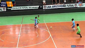 Liga Amazonense de Futsal • Sub-11 2ª Rodada Local - Ginásio Atlético Rio Negro Clube PSC 3 x 2 Vingadores F.C. Gols: Arthur Vinicius (x2) e Luiz Frederico (PSC) _________________________________________ Daniel Valcácio e Geovane Vinicius (Vingadores F.C.) | DNA Esportivo