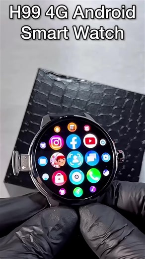 Sim Supported Smart Watch With Multiple Features And All Working apps ❤️ #simwatch #smartwatch #freefire #trendingnow #viral