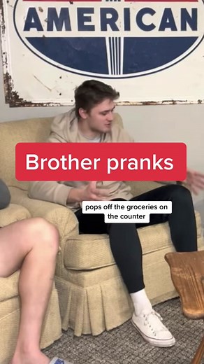 Would you hate your brother? #brother #AXERatioChallenge #prank #prankwars #groceries #james #john #cbashservice